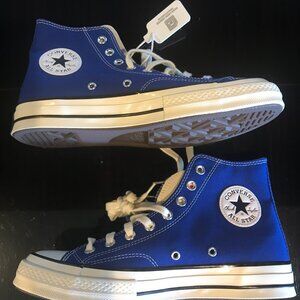 Converse Chuck Taylor 70s Hi AllStar hard to find Rush Blue Size 8 Mens 10Womens
